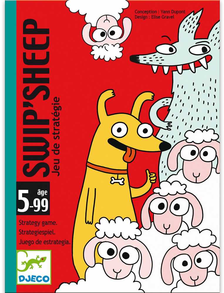 KNYGA Djeco Kortų žaidimas - Swip'Sheep ( DJ05145 )
