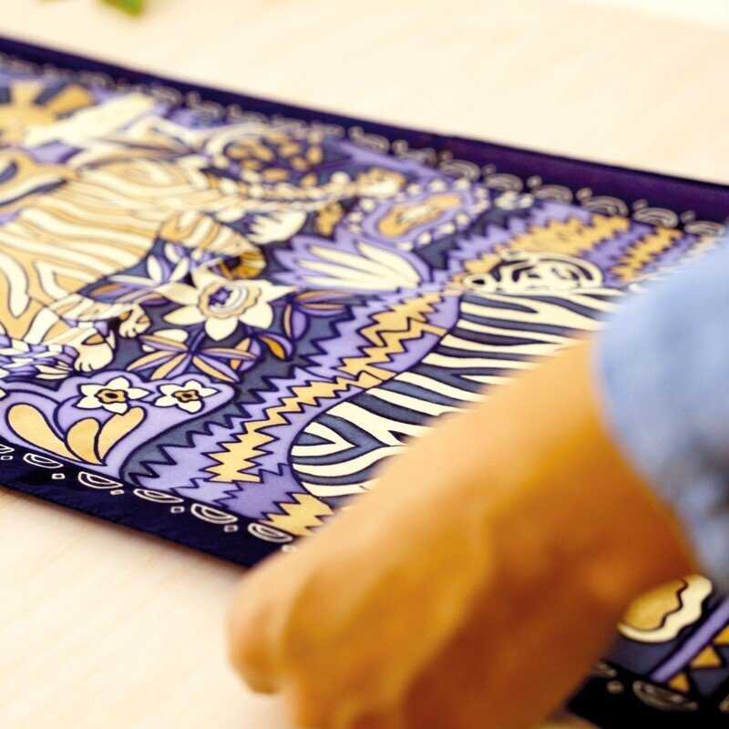 Djeco AGA - Kūrybinė dirbtuvė 10 - Tapyba ant šilko