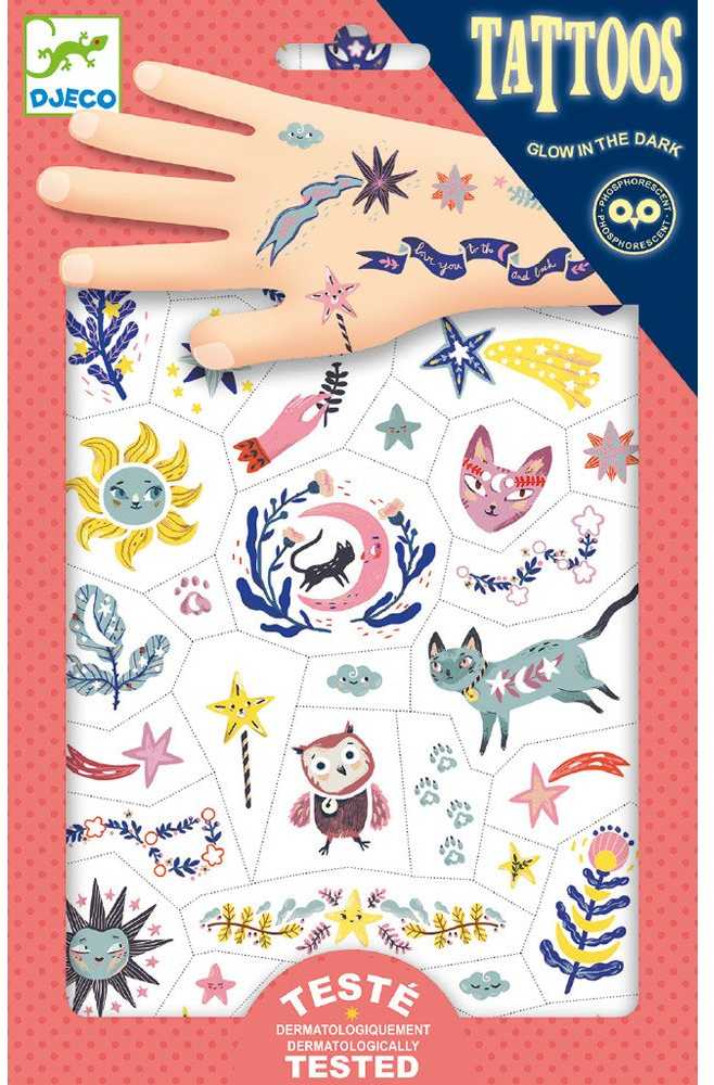 Djeco Tatuiruotės - Saldžių sapnų (50+ tatuiruočių) ( DJ09592 )