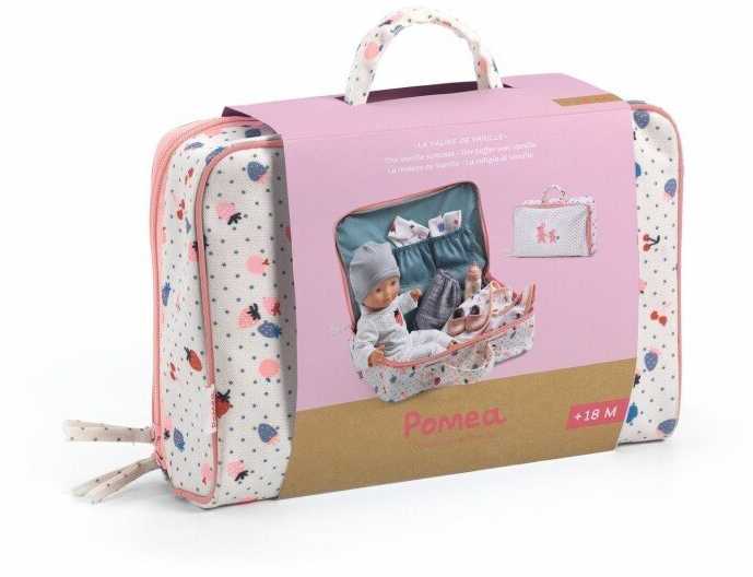 Djeco Baby Pomea - Lėlės - Vanille lagaminas