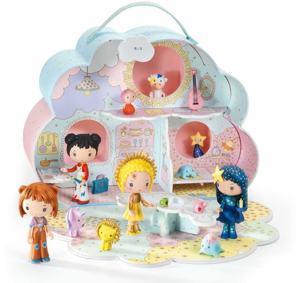 Djeco Tinyly figūrėlės - Sunny & Mia namas ( DJ06953 )