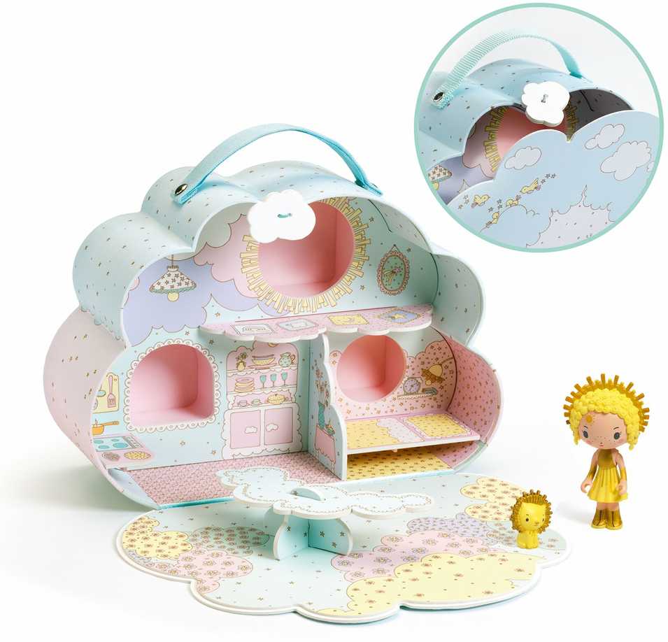 Djeco Tinyly figūrėlės - Sunny & Mia namas ( DJ06953 )