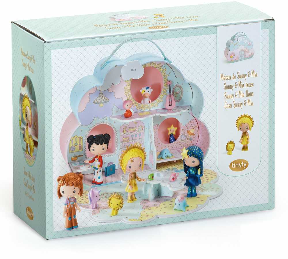 Djeco Tinyly figūrėlės - Sunny & Mia namas ( DJ06953 )