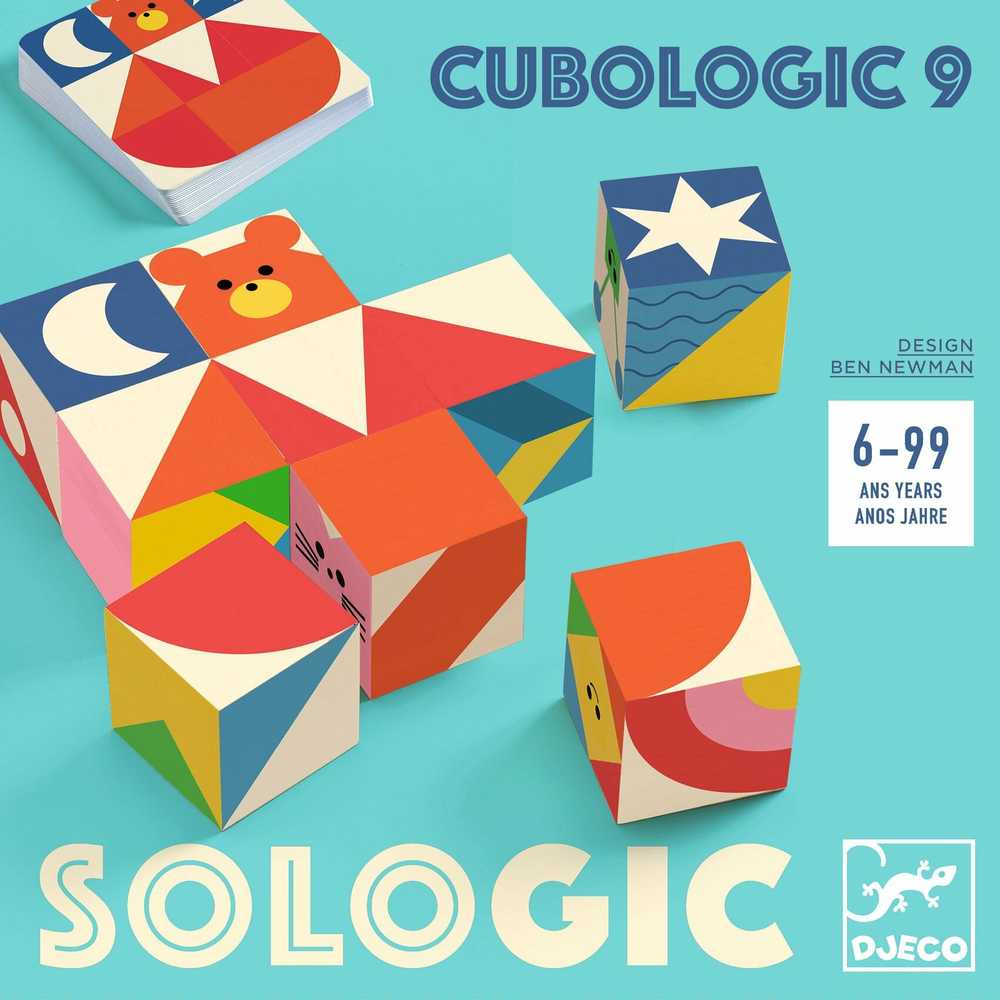 Djeco Loginis žaidimas - Cubologic 9 ( DJ08581 )
