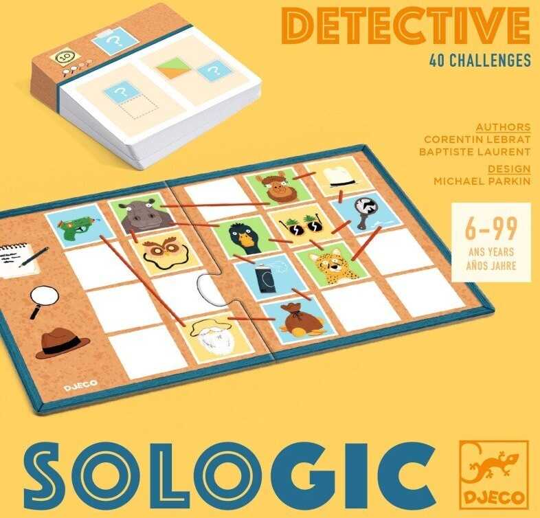 Dėlionė Djeco Loginis žaidimas - Detektyvas