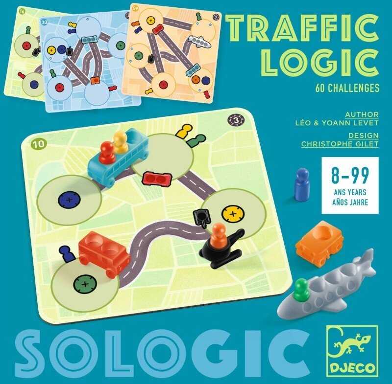 Djeco Žaidimas - Loginis žaidimas - Eismo logika ( DJ08585 )