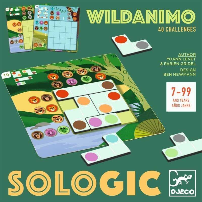 Dėlionė Djeco Žaidimas - Loginis žaidimas - Wildanimo ( DJ08521 )