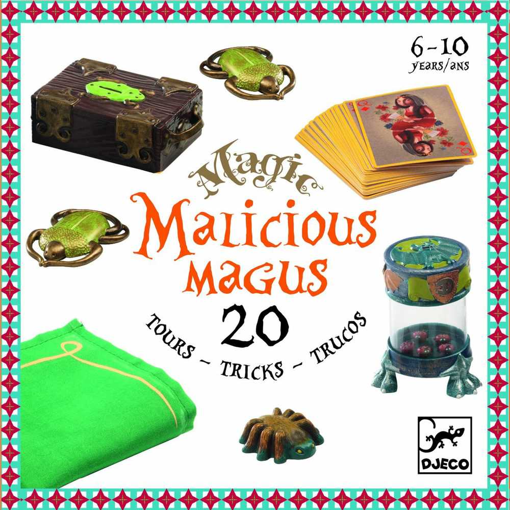 Djeco Magijos triukų rinkinys - Malicious Magus ( DJ09964 )