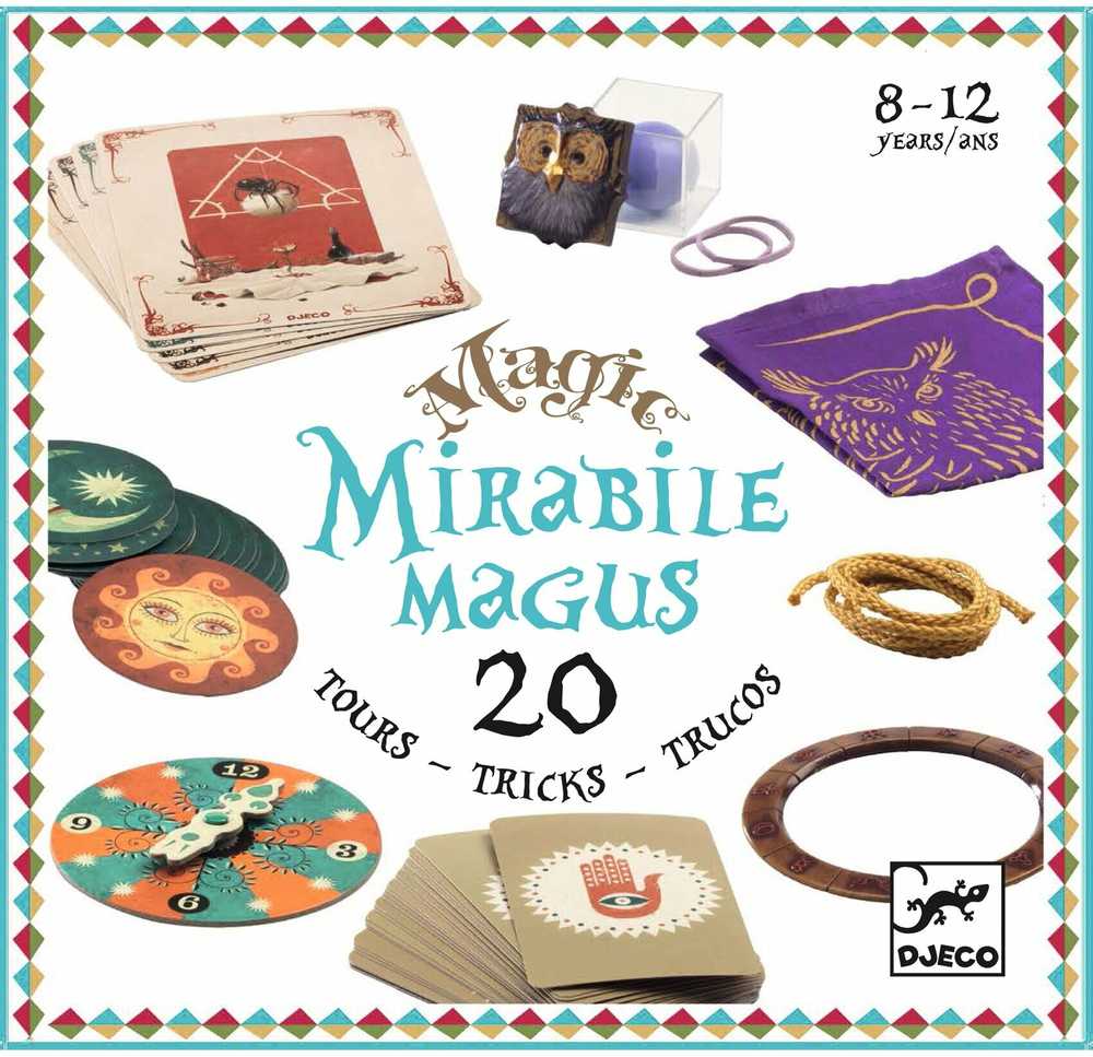 Djeco Magijos triukų rinkinys - Mirabile magus ( DJ09965 )