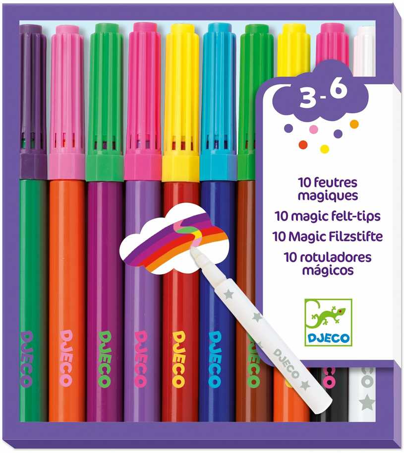 Djeco Maginiai flomasteriai (10 vnt.) ( DJ08827 )