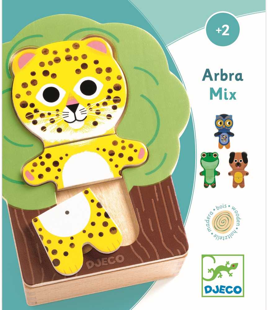 Djeco Dėlionė mažiesiems - Arbramix ( DJ01626 )