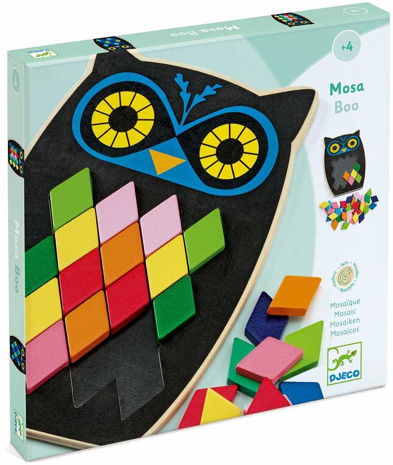 Dėlionė Djeco Medinė mozaika - Moza Boo ( DJ01693 )