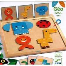 Djeco Magnetinis žaidimas - GeoBasic ( DJ06210 )