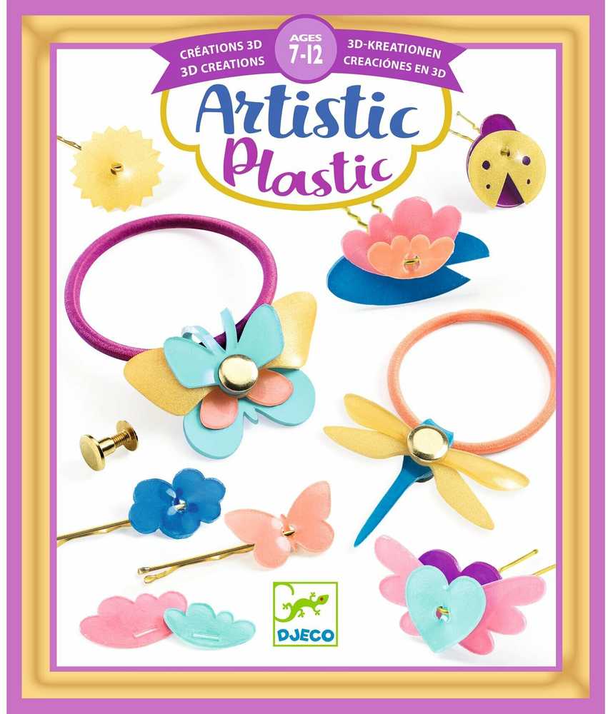 Djeco Meninis plastikas - Šukuosenų aksesuarai ( DJ09498 )