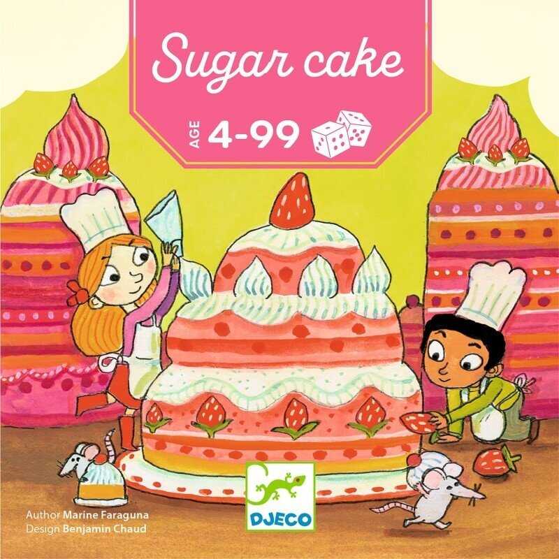 Djeco Metamųjų kauliukų žaidimas - Cukraus tortas