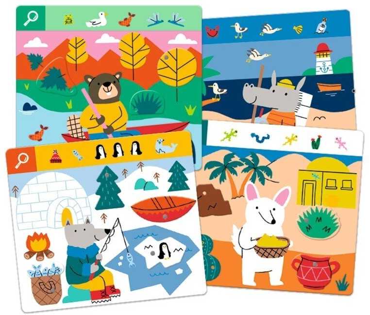 Djeco Mokomasis žaidimas - Eduludo - Kelionės stebėjimas
