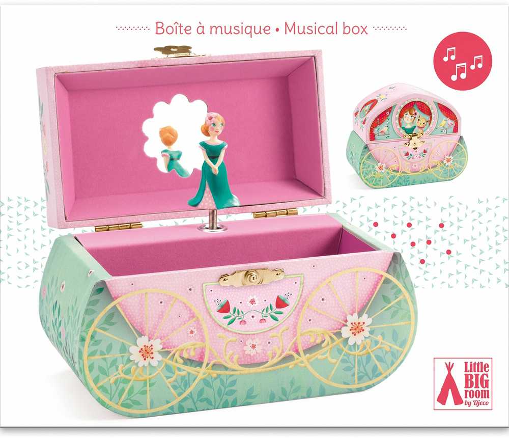 Djeco Muzikinė dėžutė Karieta