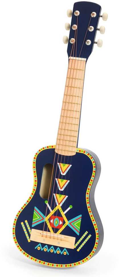Djeco Animambo Muzikinis instrumentas - Gitara su 6 metaliniais lynais ( DJ06024 )