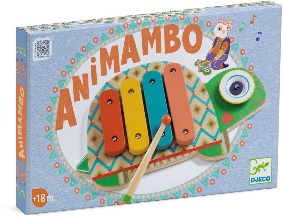 Djeco Animambo Muzikinis instrumentas - Ksilofonas - Vėžlys ( DJ06034 )