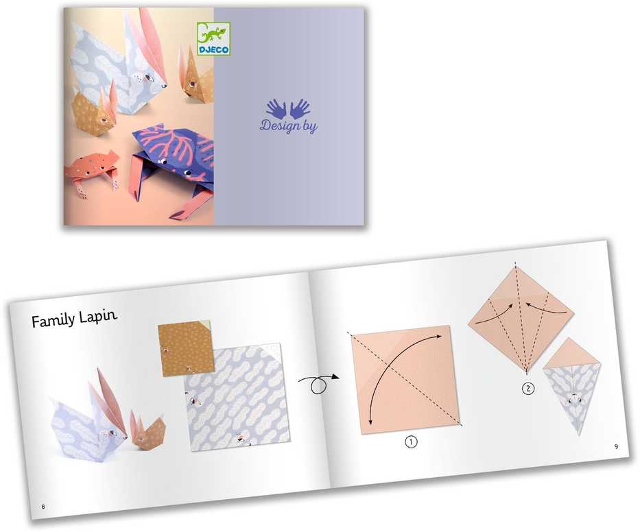 Djeco Origami rinkinys - Šeima ( DJ08759 )