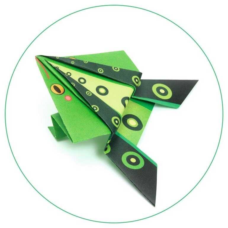 Djeco Origami rinkinys - Šokinėjantys gyvūnai