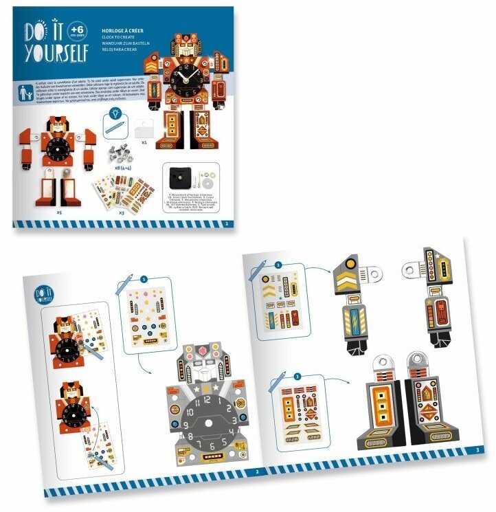 Djeco Pasidaryk pats - Laikrodis - Robotas