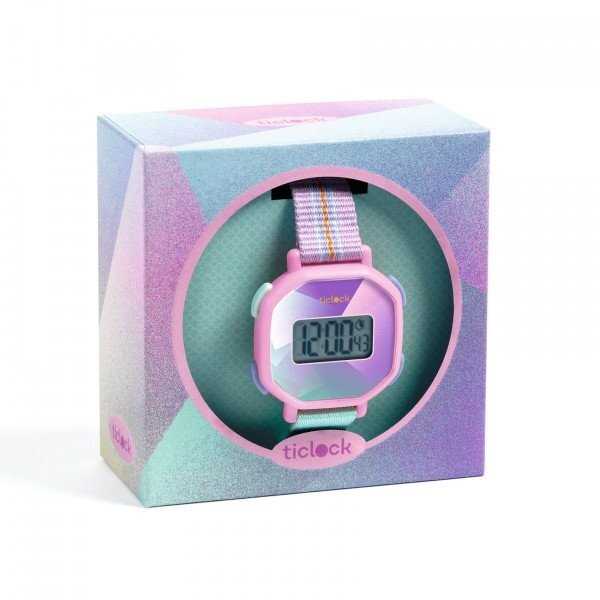 Djeco Skaitmeninis laikrodis Violetinė prizma ( DD00452 )