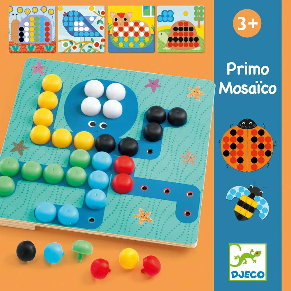 Djeco Lavinamasis žaislas - Mozaika - Primo ( DJ08140 )