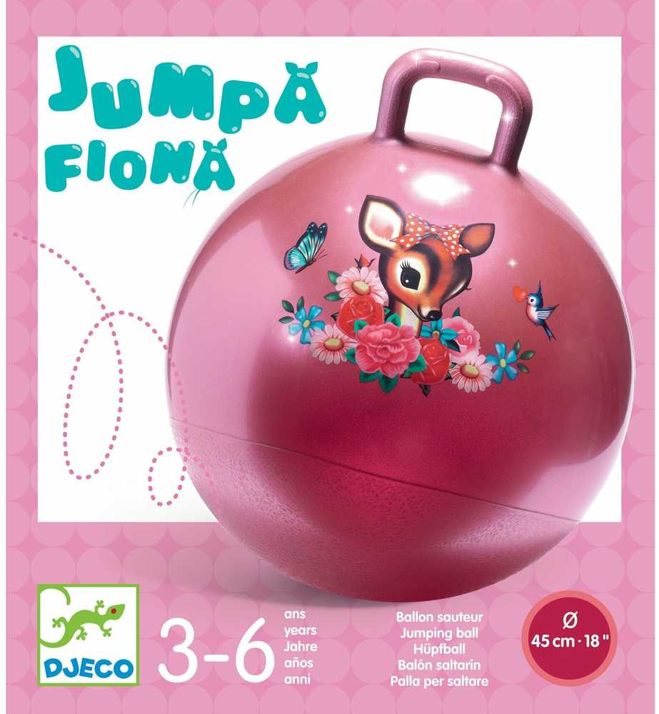 Djeco Šuolinis mankštos kamuolys - Jumpa Fiona ( DJ00185 )