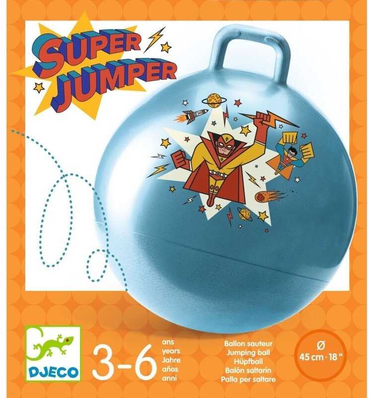 Djeco Šuolinis mankštos kamuolys - Super Jumper