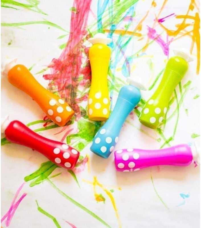 Djeco Taškeliniai markeriai (6 vnt.) ( DJ09002 )
