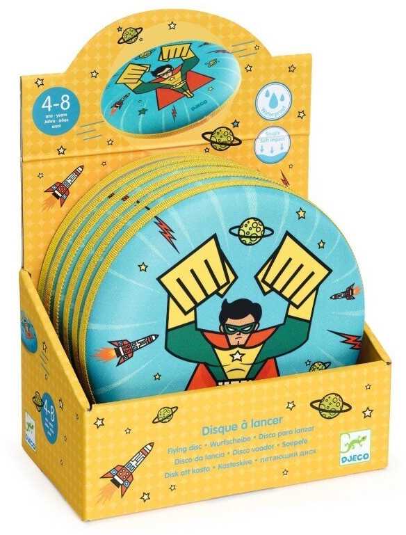 Djeco Skraidantis diskas - Superherojus (20 cm)