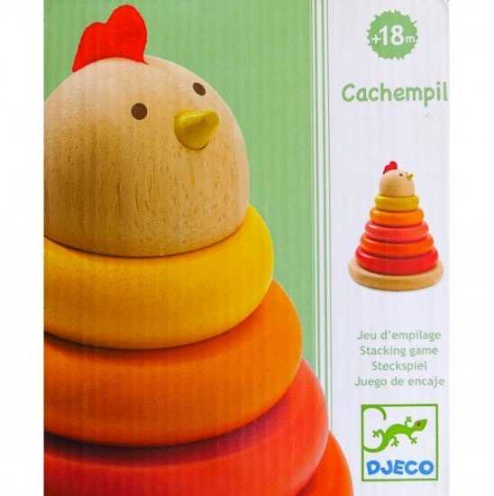 Djeco Lavinamoji piramidė - Vištytė ( DJ06303 )