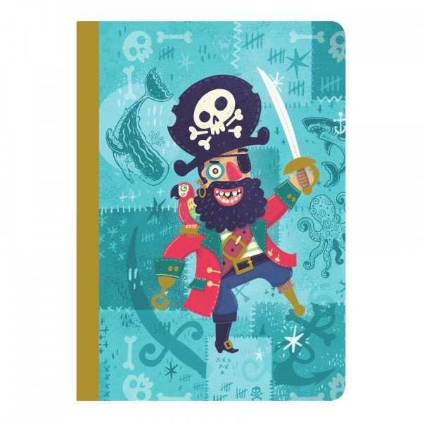Djeco 2 Užrašų knygutės - Piratai ( DD03520 )