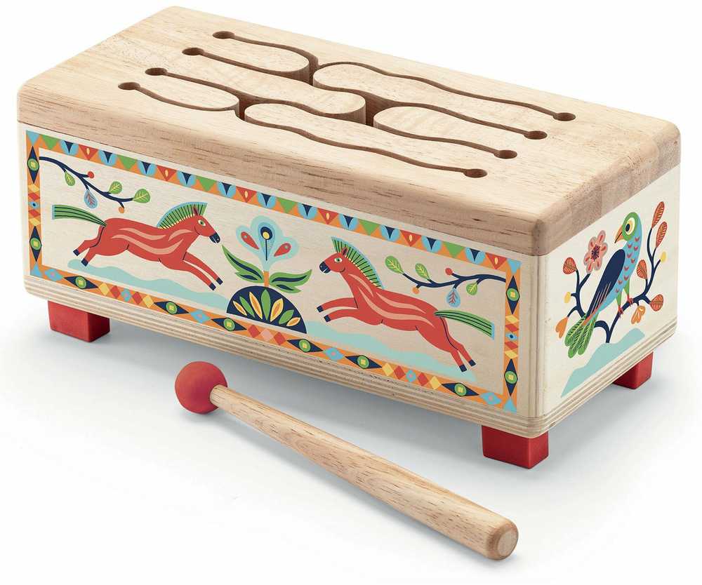 Djeco Animambo Muzikinis instrumentas - Medinis būgnas ( DJ06028 )