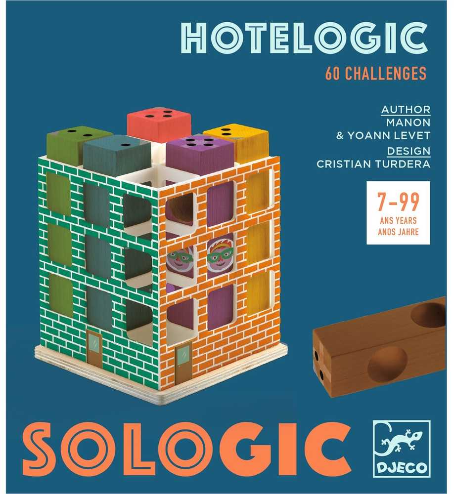 Dėlionė Djeco Loginis žaidimas - Viešbučio logika ( DJ08586 )