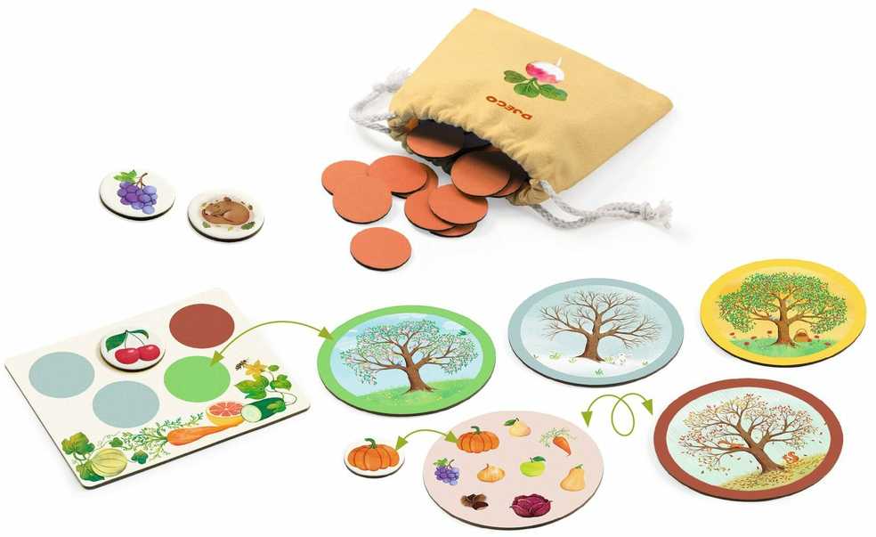 Djeco Edukacinis stalo žaidimas - Loto - Vegeto Mondo