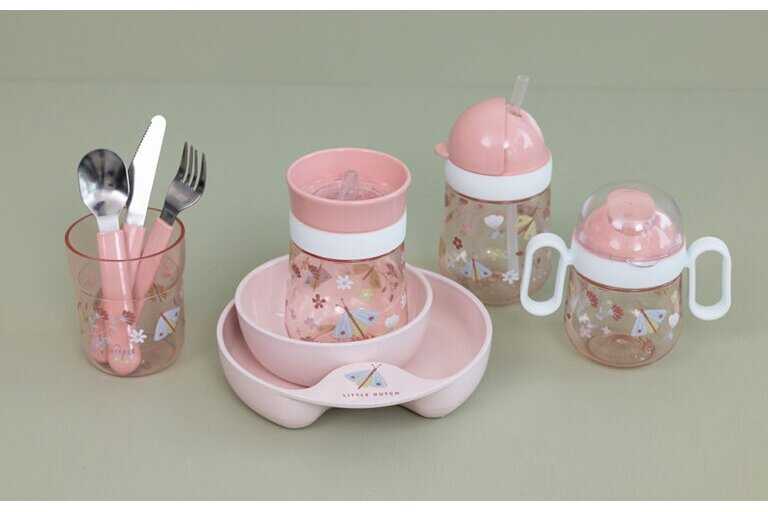 Little Dutch Mepal Mio Flowers & Butterflies Rinkinys Vakarienė 3 vnt. 108040065243