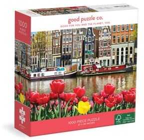 Dėlionė "Gėlės Amsterdame", 1000 dalių