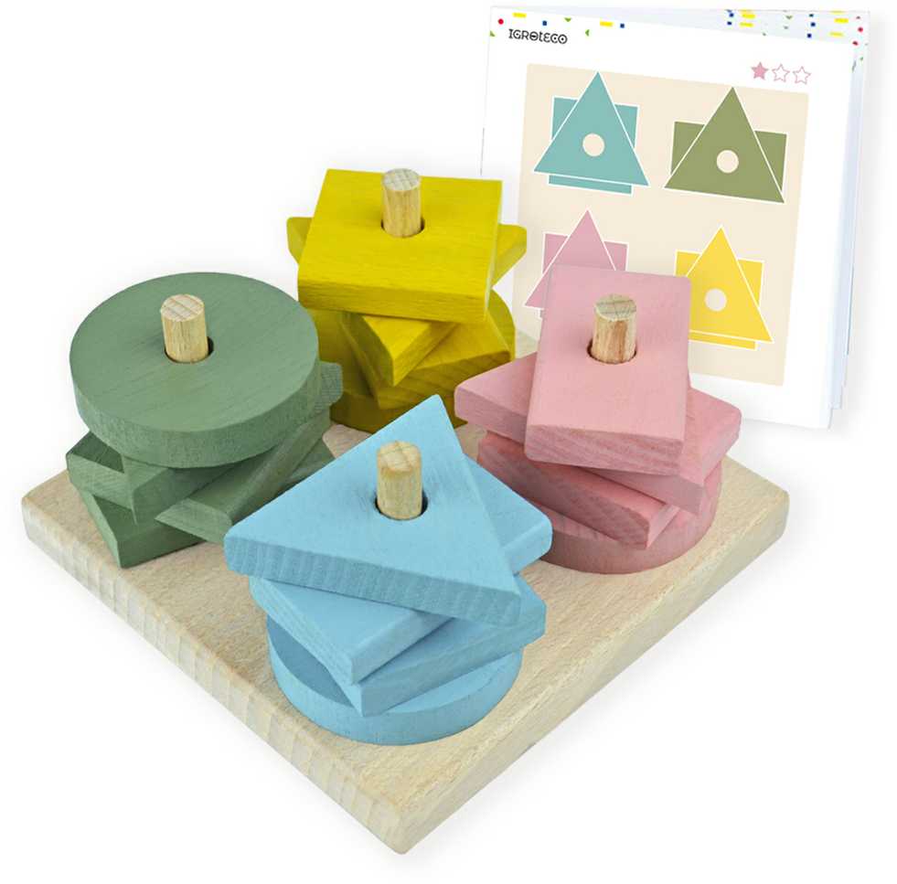Igroteco žaidimas, Mokausi geometrines formas