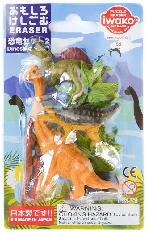 IWAKO trintukų rinkinys „Dinosaur 2“