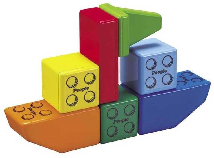 Klasikinis magnetinis konstruktorius „People Blocks”, 31vnt
