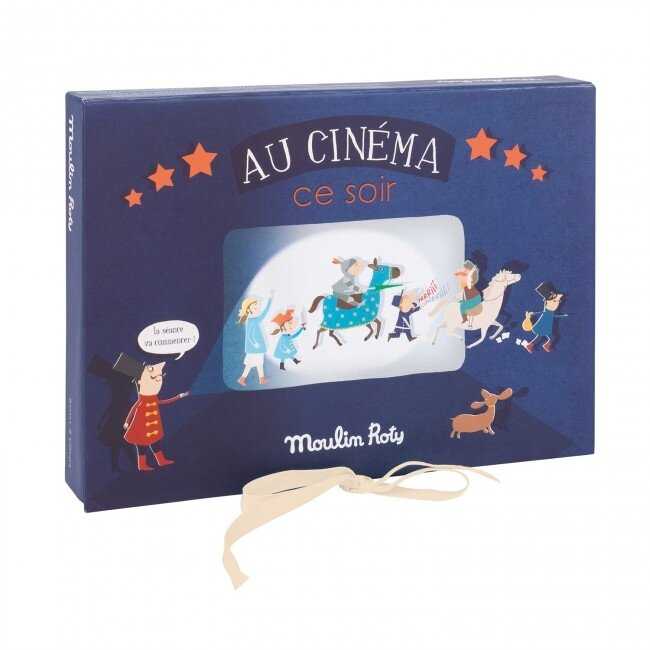 KNYGA Moulin Roty Pasakų kino dėžė "Kine"