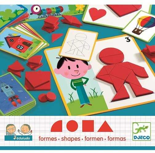 Djeco Edukacinis žaidimas - Eduludo - Formos ( DJ08300 )