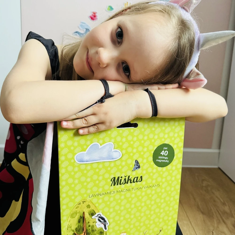Lavinamieji magnetukai vaikams "Miškas"