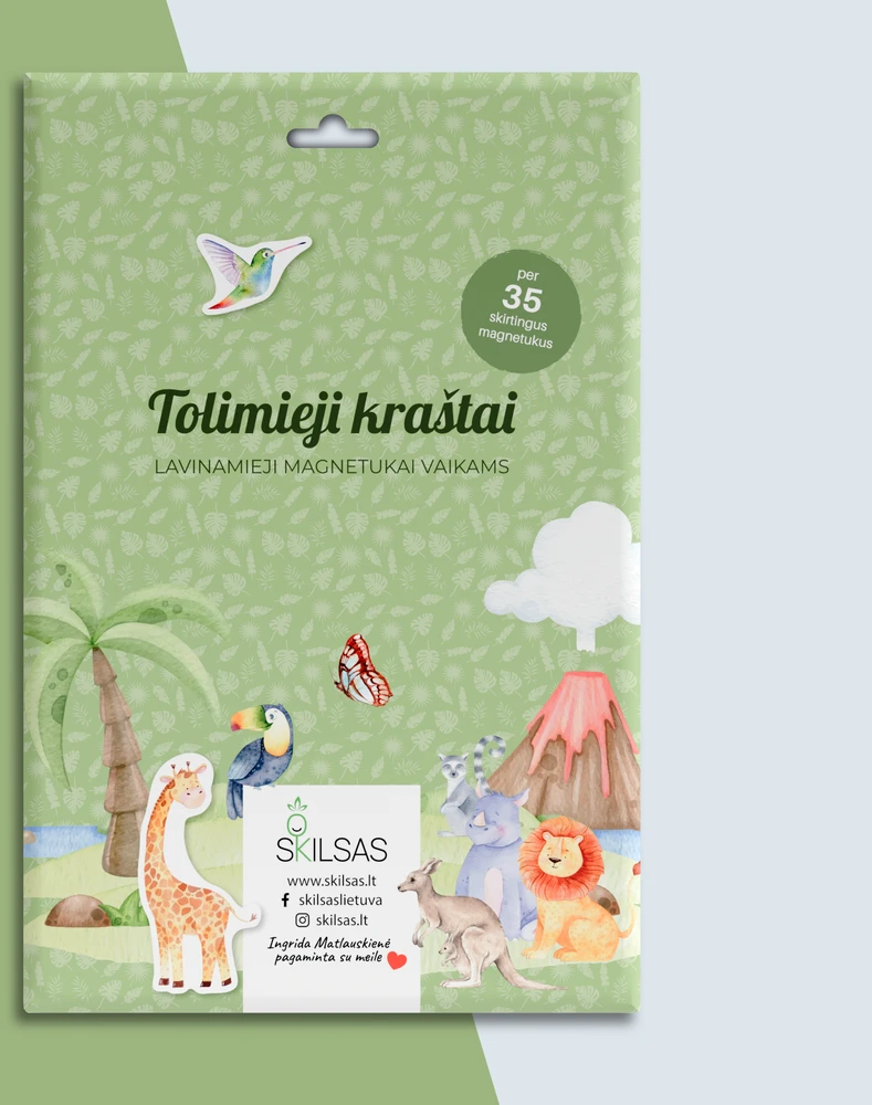 Lavinamieji magnetukai vaikams "Tolimieji kraštai"