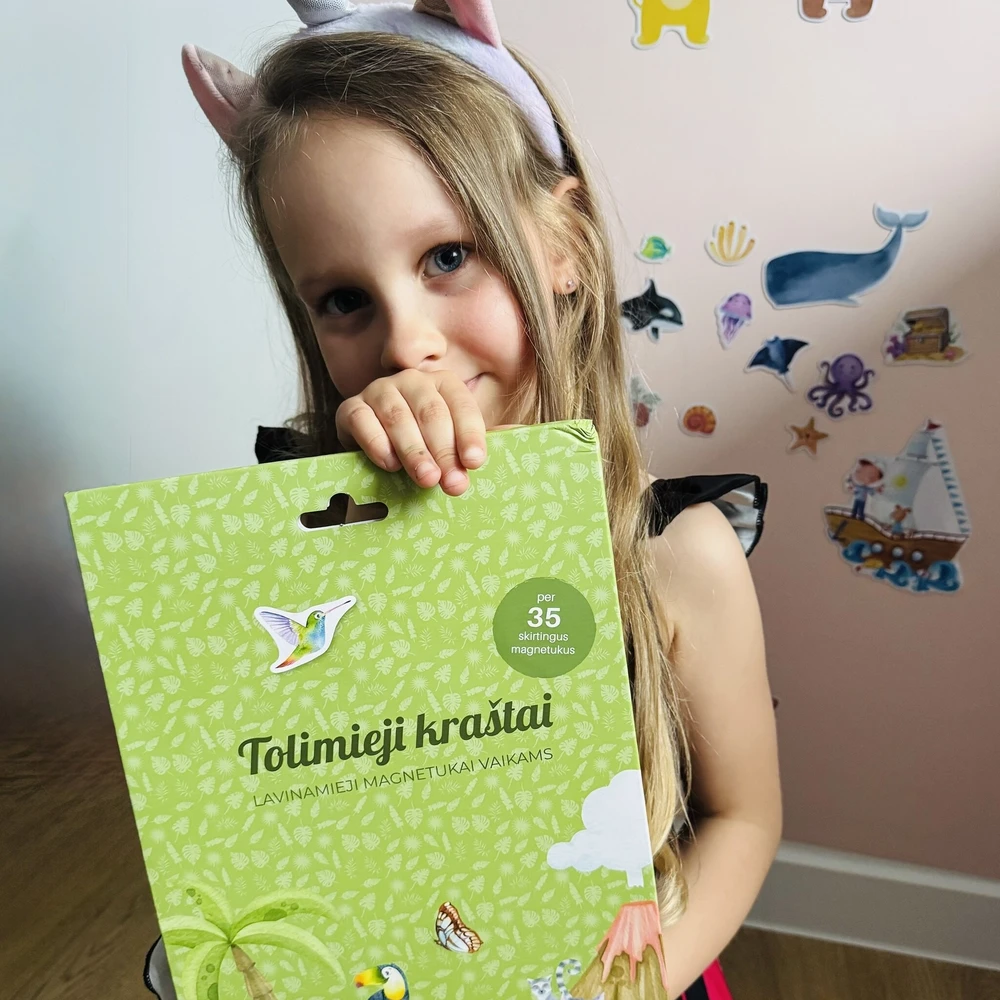 Lavinamieji magnetukai vaikams "Tolimieji kraštai"