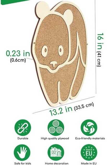 Lietuvos Kurejai Kamštinė lenta ''Panda''