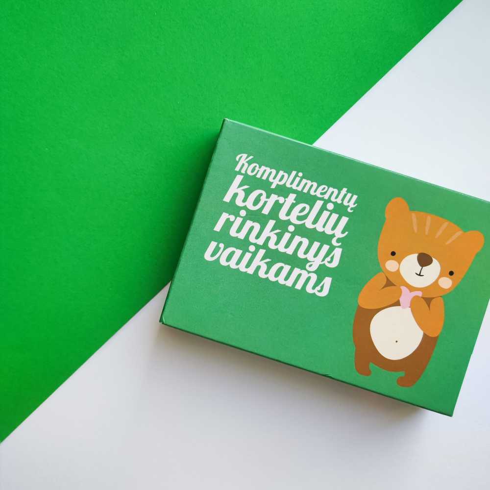 Lietuvos Kurejai Komplimentų kortelių rinkinys vaikams