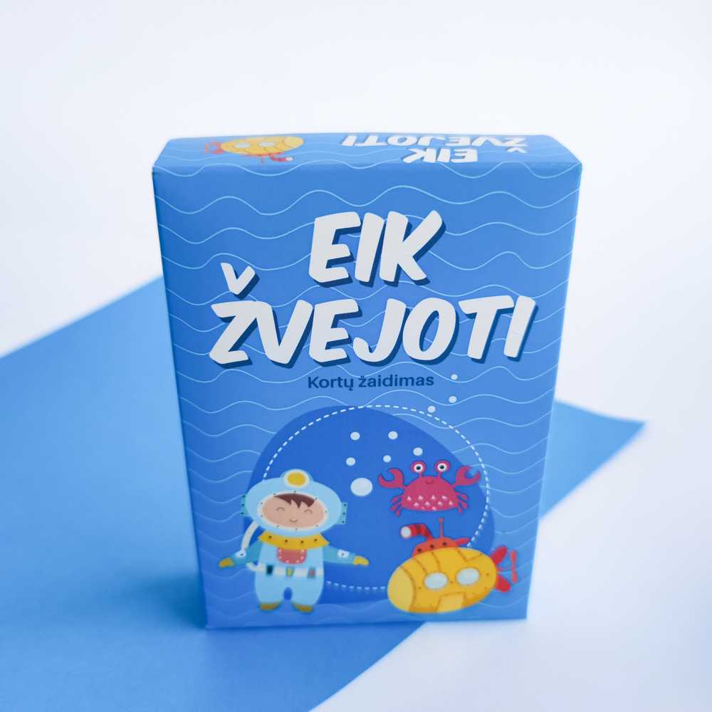 Lietuvos Kurejai Kortų žaidimas "Eik žvejoti"